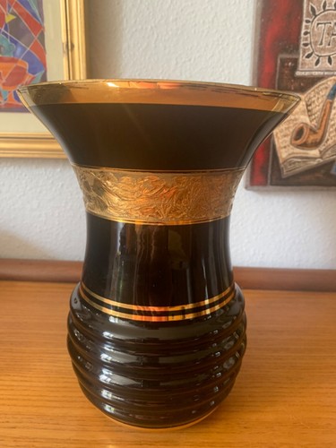 Vase verre hyalite - en,