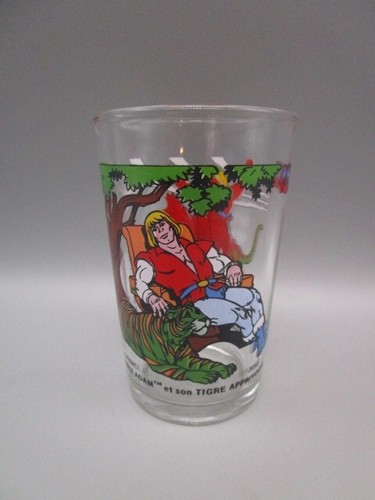 Verre moutarde illustré - verre, "
