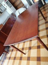 Table salle a manger design Johannes Andersen samcom 1960 teck