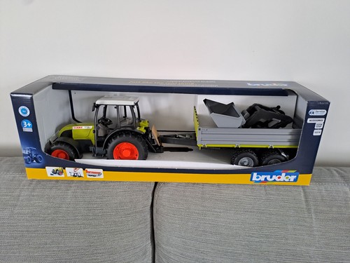 Bruder tracteur claas vert - bruder,