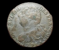 Louis XVI - 2 Sols Français - 1792 A Paris 