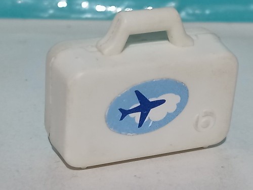 Playmobil valise blanche - valise,