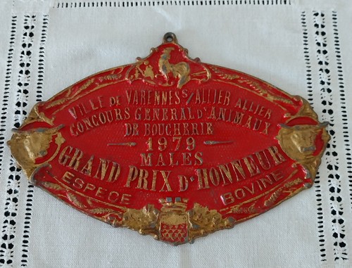 Plaque concours agricole - plaque,