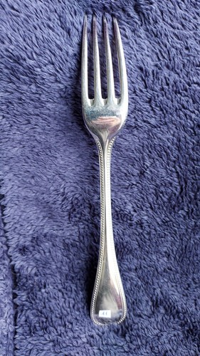 Fourchette plaquée argent
