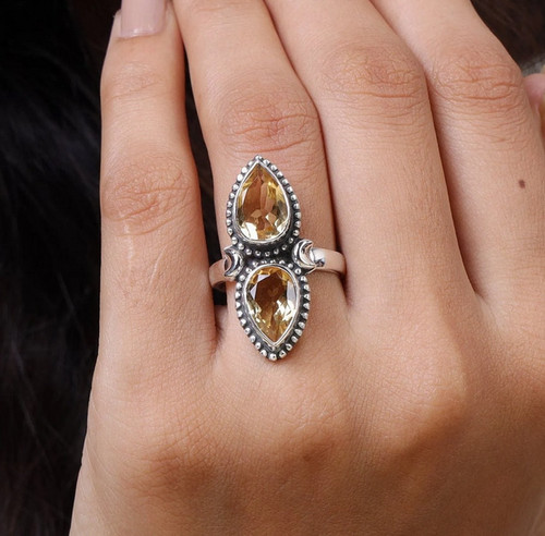 Bague argent sterling 925 - en,