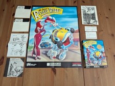 WHO FRAMED ROGER RABBIT - IBM PC big box poster Coktel Vision version française