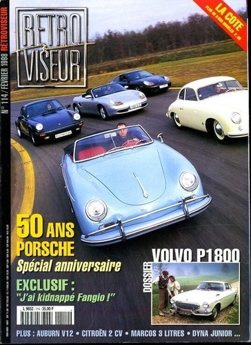 Magazine auto rétro viseur - auto,
