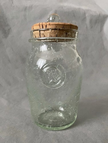 Bocal verre soufflé bullé - en,