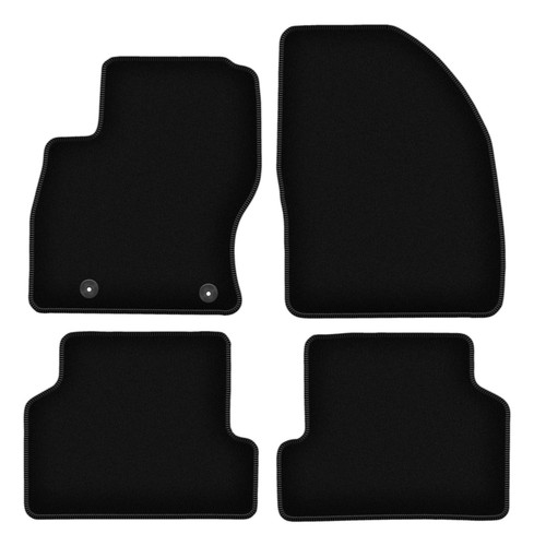 Tapis sol velours noir - de,