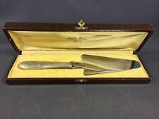 Ancienne pelle à tarte en inox et vermeil Joinville Colin vintage ménagère