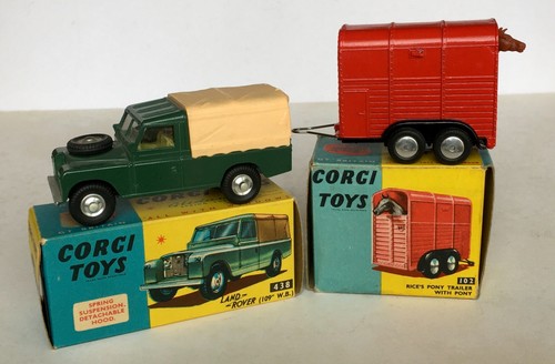 Corgi toys land rover - corgi,