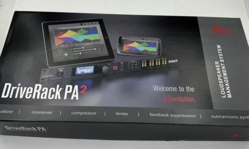 Dbx driverack pa2 - driverack, eq