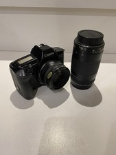 CANON EOS 650 + Objectif Canon EF 75-300 Mm Sans Pile Non Testé Bon État