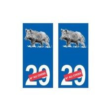 Sanglier numero au choix logo