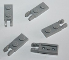 5 x Lego MdStone Plate 1x2 ref 44302a set 7671 8014 10227 7670 7661 10179 7753