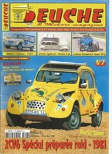DEUCHE & MEHARI MAGAZINE N°07 2CV6 SPEC. PREPAREE RAID 1981 / MEHARI 4 PLACES