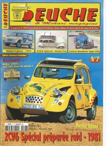 Deuche mehari magazine - &,