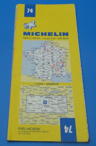 Ancienne carte routière - ancienne,