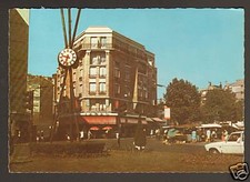 PUTEAUX (92) RENAULT R16 au Marché / HORLOGE MONUMENTALE & BUREAU de TABAC