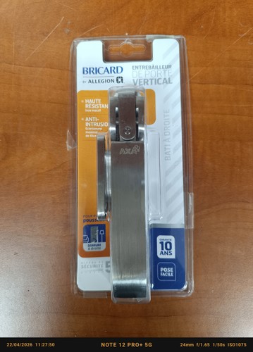Bricard entrebâilleur - , de