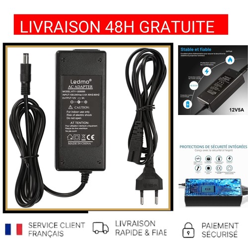 Adaptateur secteur ledmo 12v - adaptateur,