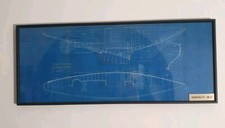 plan photo encadree namoussa IV breguet deauville macario voilier bateau tableau