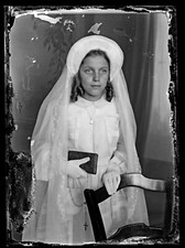 Portrait studio communiante