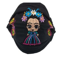 Face Mask Mexican Embroidered
