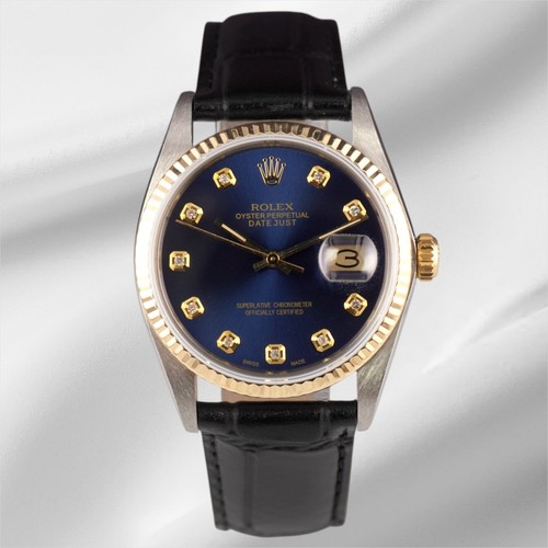 Rolex datejust 36mm jaune - rolex,