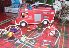 Playmobil, 3880  - Camion Pompier de 1996  ;  3879