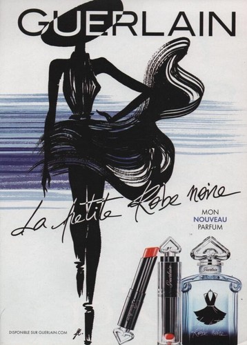 Publicité papier perfume - publicité, papier.