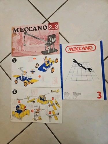 Notice meccano lot - meccano,