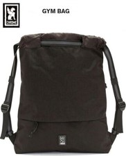CHROME GYMBAG Sac Messenger Nylon 21,5L L43×H50×P9cm Noir Neuf