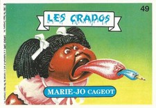 Carte "Les Crados" - MARIE-JO Cageot (49) Série 2 / TBE
