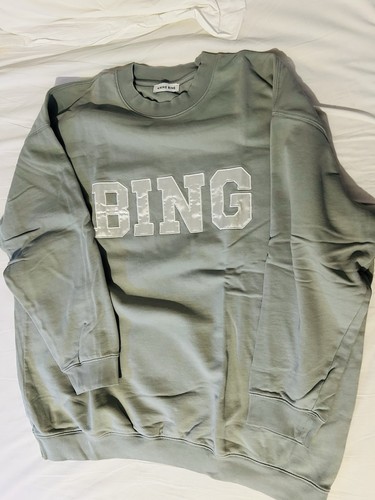 Anine bing sweat shirt - anine, sauge