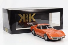 1:18 Chevrolet Corvette C3 Stingray Targa 1972 Orange Métallique KK-Scale