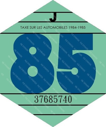 Vignette 1985 pour - vignette,