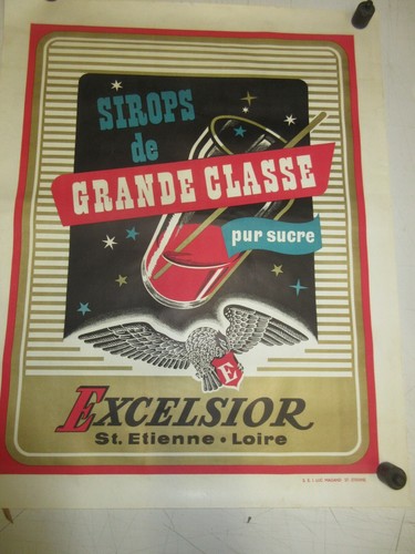 Affiche originale publicitaire - originale,