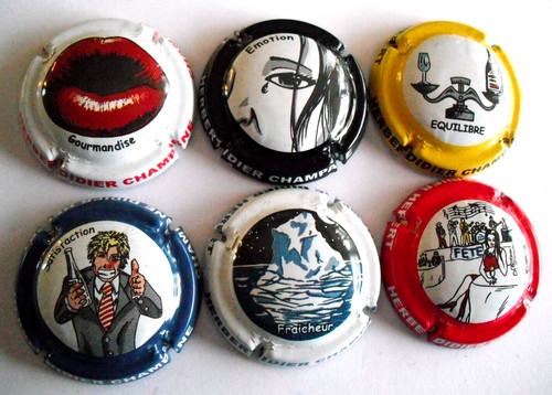 Lot capsules de - de, 6