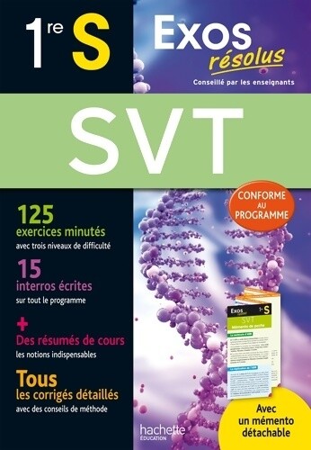 Exos résolus svt 1re - 1re, s