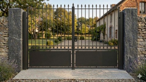 Portail battant acier fer - battant,