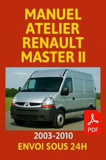 Manuel Atelier Renault Master 2 2003-2010 RTA Revue Technique Auto Français CD
