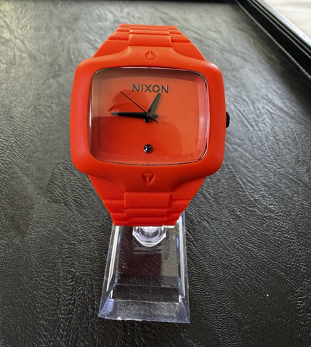 Nixon the rubber - rubber, orange