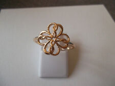 Bague motif fleurs taille 60