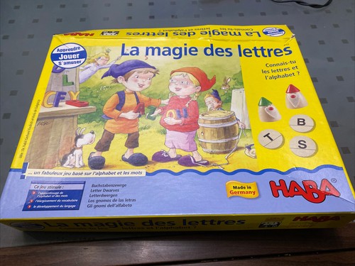 Jeu haba magie des lettres - haba,