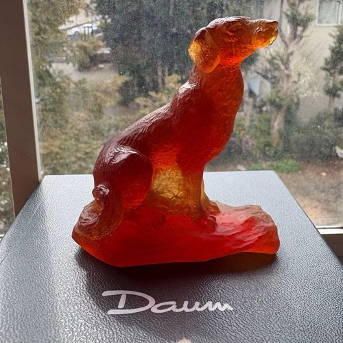 Figurine daum france dog - figurine,