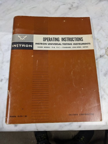 Instron operator service - operator,