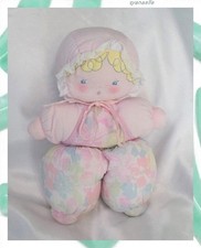 Doudou Poupée Chiffon Rose