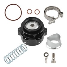 Universal 50mm Blow Off Valve Kit Turbo Super Charge BOV Dump Valve set NEUF
