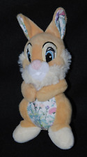 Peluche doudou lapin panpan DISNEY SIMBA TOYS pan pan fleurs 15/18 cm TTBE